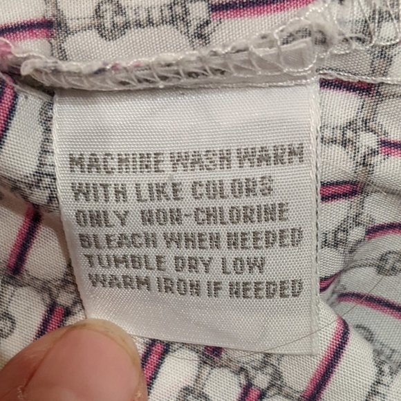 Foxcroft Wrinkle Free Shaped Fit Button Down Blouse Size 12 - Picture 11 of 12